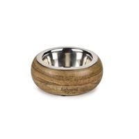 Designed by Lotte houten hondenvoerbak Mandira 13.5 cm - thumbnail
