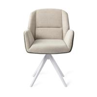 Jesper Home Eetkamerstoel 'Myoko' Turn White, Draaibaar, kleur Popeye - thumbnail