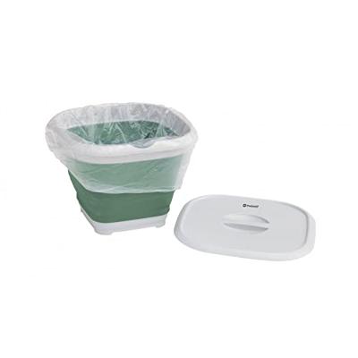 Outwell COLLAPS BUCKET SQUARE W/LID (SHADOW GREEN)