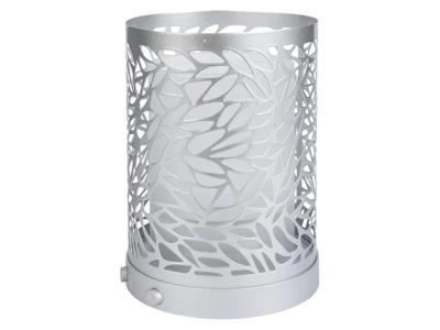 SILVERCREST Aroma diffuser (Zilver, blaadjespatroon) SILVERCREST Aroma diffuser (Zilver, blaadjespatroon)