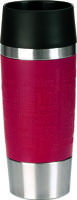 Emsa 513356 Travel Mug Isoleerbeker 0.36L RVS/Rood - thumbnail