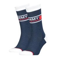 Tommy Hilfiger Uni Tj Sock Black 2-Pack-43/46 - thumbnail
