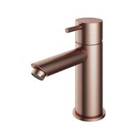 Wastafelmengkraan Hotbath Cobber 1-hendel Recht 14.3 cm Geborsteld Koper Living Colours - thumbnail