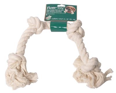 Floss-toy wit 4-knoop Speelplezier-hond Gebr. de Boon - Gebr de boon Floss-toy wit 4-knoop Speelplezier-hond Gebr. de Boon - Gebr de boon