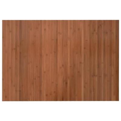 VidaXL Vloerkleed rechthoekig 70x100 cm bamboe bruin
