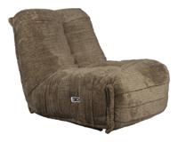 Dutchbone Verstelbare Fauteuil 'Hamilton' Chenille, kleur Bruin - thumbnail