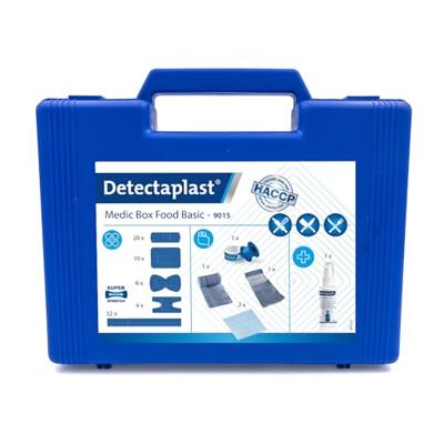 Detectaplast EHBO-koffer Medic Box Food Basic, basiskoffer HACCP Detectaplast EHBO-koffer Medic Box Food Basic, basiskoffer HACCP