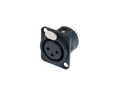 NEUTRIK XLR Mounting Socket 3-pin NC3FDL-1-BAG