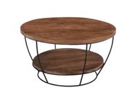 Brix Salontafel 'Evan' 85cm, kleur zwart - thumbnail