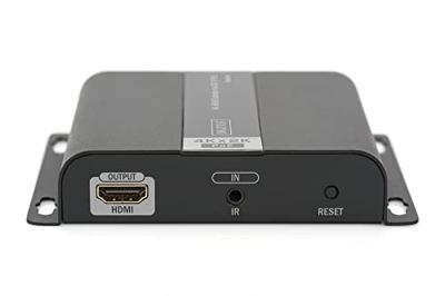 Digitus DS-55125 audio/video extender AV-receiver Zwart
