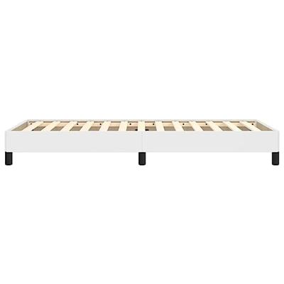 Bedframe kunstleer wit 90x190 cm Bedframe kunstleer wit 90x190 cm