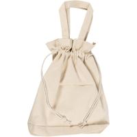 Creativ Company Tas met trekkoord, h: 40 cm, d: 8 cm, b: 34 cm, licht naturel, 1 stuk - thumbnail