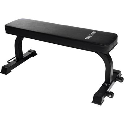 Vlakke Fitnessbank Met Wieltjes