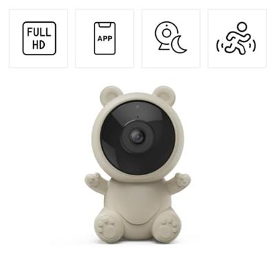 Hama Slimme bewakingscamera voor baby's WLAN app nachtlicht audio 1080p IP-camera Wit