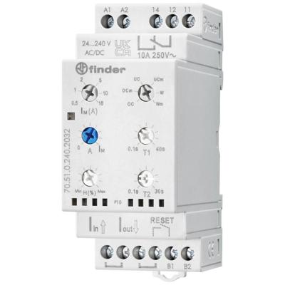Finder 70.51.0.240.2032 Bewakingsrelais 24, 24 - 240, 240 V/DC, V/AC 1x wisselcontact 1 stuk(s) Finder 70.51.0.240.2032 Bewakingsrelais 24, 24 - 240, 240 V/DC, V/AC 1x wisselcontact 1 stuk(s)