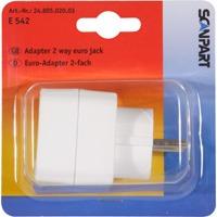 Scanpart 2480502003 E542 Tweewegstekker 2xeuro