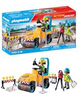 PLAYMOBIL Action Heroes wegenbouw 71751 - thumbnail