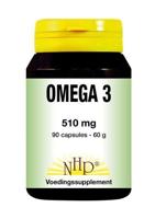 NHP Omega 3 510mg 90 Capsules - thumbnail