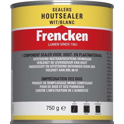 Frencken houtsealer - 750 ml - 1 component - wit
