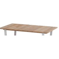 Cricket coffeetable teak top 120 x 70 cm 4SO - 4so - thumbnail