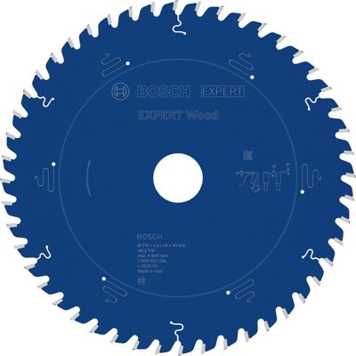 Bosch Accessoires EXPERT Wood Cirkelzaagblad | 216 x 2,6/1,6 x 30 mm | T48 - 2608902206