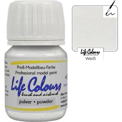 Elita LC030260 Modelspoor poederverf Wit 30 ml Elita LC030260 Modelspoor poederverf Wit 30 ml