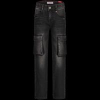 Vingino winter jeans broek jongens - zwart - Paolo Cargo - straight fit - thumbnail