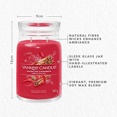 Yankee Candle sparkling cinnamon signature large jar