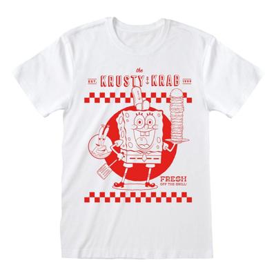 SpongeBob Squarepants T-Shirt Krusty Krab White Size S
