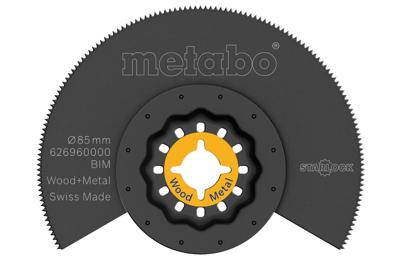 Metabo Accessoires Segment zaagblad | Hout + Metaal | BiM | 65mm | voor Multitool - 626960000