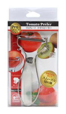 Roestvrijstalen Tomaat Dunschiller - Tokyo Design Kitchen - 13 x 5.4 x 1cm Roestvrijstalen Tomaat Dunschiller - Tokyo Design Kitchen - 13 x 5.4 x 1cm