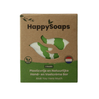 Happysoaps Hand & voetcreme bar aloe vera 40 Gram - thumbnail