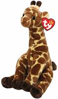 Ty knuffelgiraffe junior 15 cm polyester bruin - thumbnail