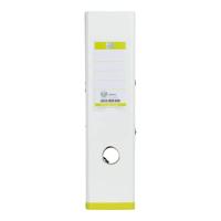OXFORD MyColour ordner, formaat A4, uit karton, rug van 8 cm, wit-lichtgroen - thumbnail