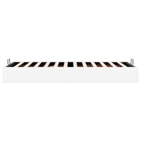 Bedframe zonder matras 90x190 cm kunstleer wit - thumbnail