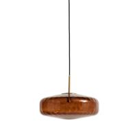 Light & Living HanglampPleat goud met bruin Ø 30cm - 2971964 - thumbnail