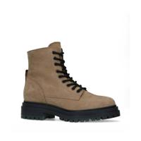 Sacha nubuck veterboots taupe - thumbnail