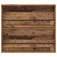 Tijdschrift Rek met plank Oudhout 80 x 12 x 70 cm Bewerkt hout - thumbnail
