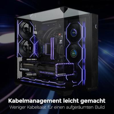 Lian Li Lian Li UNI FAN TL Wireless LCD Lüfter, ARGB, PWM, 3er-Pack inkl. Controller PC-ventilator Zwart (b x h x d) 120 x 28 x 124 mm Lian Li Lian Li UNI FAN TL Wireless LCD Lüfter, ARGB, PWM, 3er-Pack inkl. Controller PC-ventilator Zwart (b x h x d) 120 x 28 x 124 mm