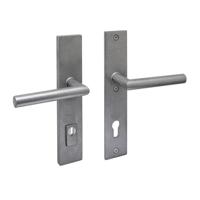 Intersteel Achterdeurbeslag rechtAurano PC 92mm RVS getrommeld - 0034.396449 - thumbnail