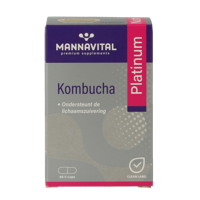 Mannavital Kombucha platinum 60 Vegetarische capsules - thumbnail