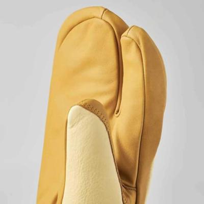 Hestra Topo 3 Vinger Handschoen Navy/Brown 10