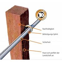Gallagher Insultimber (FSC®) dropper 95x3,8x2,6cm (1) - 007618 007618 - thumbnail