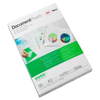 GBC Document lamineerhoes ft A3, 500 micron (2 x 250 micron), pak van 50 stuks - thumbnail