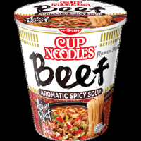 Nissin Cup Noodles 5 Spices Beef Aromatic Spicy Soup 64 g bij Jumbo - thumbnail