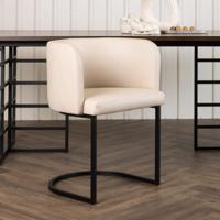 Nohr Eetkamerstoel 'Kalief' kleur Beige - thumbnail