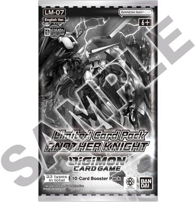 Digimon TCG LM-07 Another Knight Limited Booster Pack Digimon TCG LM-07 Another Knight Limited Booster Pack