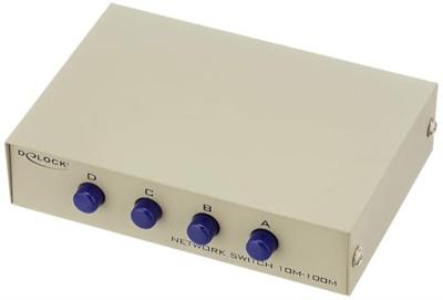 Delock 87588 Netwerk switch 4 poorten 100 MBit/s Delock 87588 Netwerk switch 4 poorten 100 MBit/s