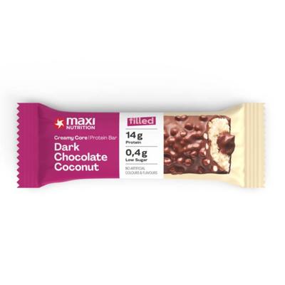 MAXI NUTRITION Maxinutrition creamy core protein bar dark chocolate coconut (12x 45g)