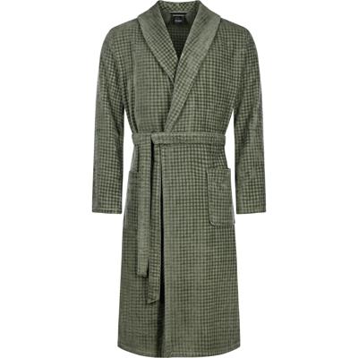 Cawö Cawo Heren Home Badjas met Sjaalkraag Uni 54 6508 field